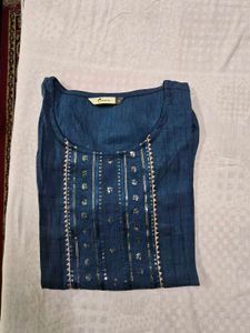 Elegant Blue Kurta Set