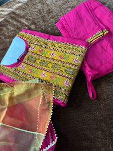 Cotton Blend Suit Set