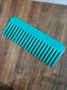 Teal Hair Comb