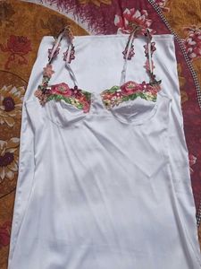 Floral Lace Slip Dress
