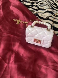 Pink Rose dress with free mini sling bag😍