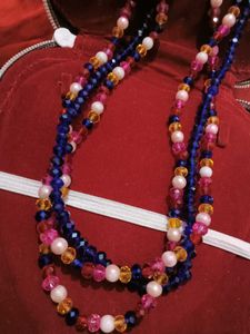 Crystal Necklace Handmade