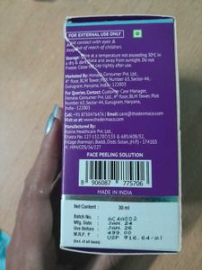 The Dermaco Peeling Solution