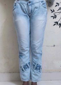 Pure Cotton Straight Leg Jeans 👖❤️
