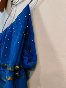 BLUE SAREE