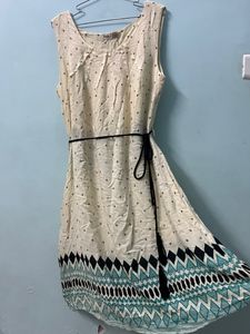Off White Tunic Dress