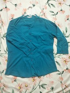 Ladies blue shirt