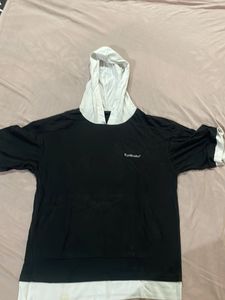 EyeBoks Black/White Hoodie T-Shirt