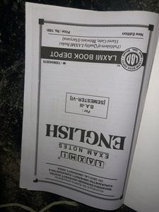 Exam Notes For B.a 6th Sem