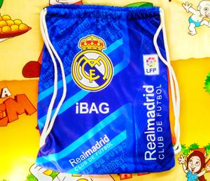 Combo Blue Bag Pake With Black Caps