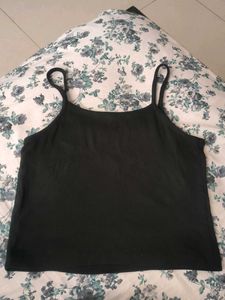 Zara Black Floral Tank Top