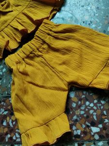 Cute Yellow Kids Outfit