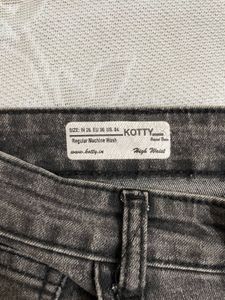 Charcoal Denim Jeans