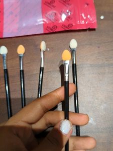 Sponge Brush For Eyeshadow Look