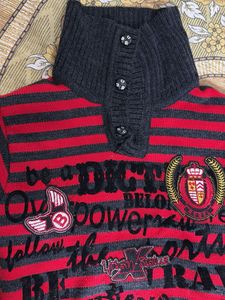 Boy&#39;s Striped Knit Sweater