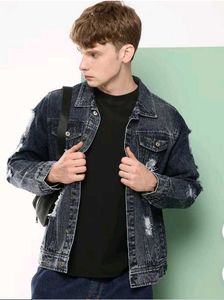 Distressed Denim Jacket