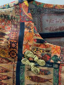 Vintage Patterned Top