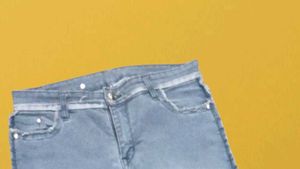 M@63 Size-30 Stylish Jeans with Side Stripe
