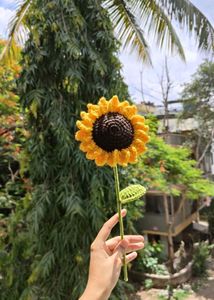 Crochet Sunflower Decoration