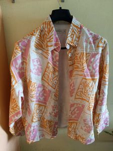 NASSH Printed Button-Down Shirt