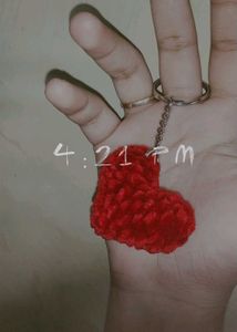 Red Heart Keychain