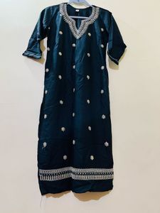 Branded Kajri Elegant Black Kurti new wdt tag
