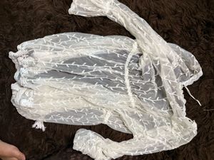 Beach Lace Coverup/Robe/Shrug