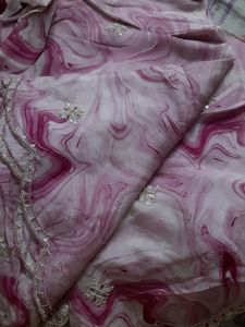 Pure Muslin Silk Suit