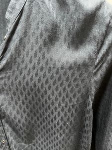Elegant W Black Kurti