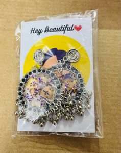 Resin Fancy Party Wear Earrings