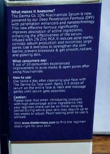 The Derma Niacinamide Co. Face Serum