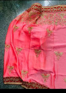 Heavy Embroidered Saree