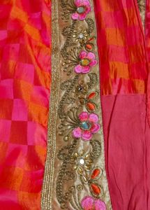 Embroidered Saree Blouse