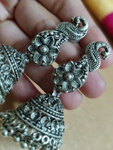 Oxidised Earrings