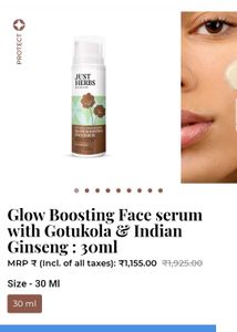 80%Off💥 Just Herb Face Serum 💥 New Seal Packed