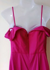 Elegant Magenta AZAZIE Dress (A6)