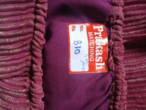 Maroon Pleated Long Sleeve Top