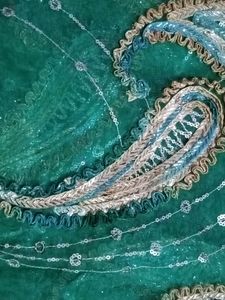 Net Saree With Blouse And Peticoat