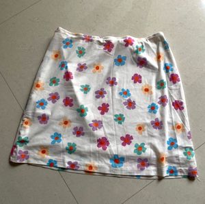 🌸Floral Mini Skirt