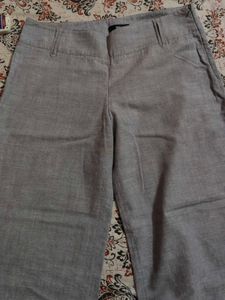 Low Waist Grey Trousers