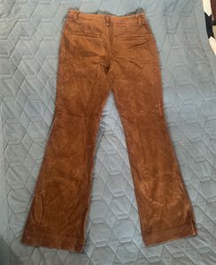Brown Flared Pants