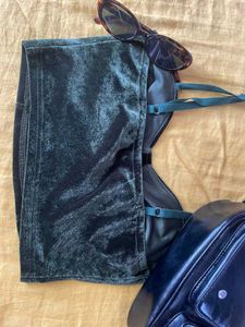 Emerald Green Corset Top