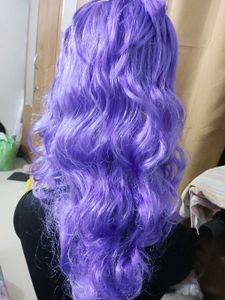 Purple Curly Wig holli special