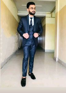 Three Piece Designer Suit Designed by Ali Brother