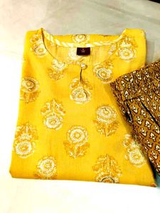 Floral Print Kurta Set