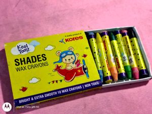 Kores Shades Wax Crayons , colour pencil