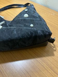 rhinestone black bag