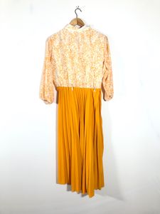 Yellow Printed Dress
