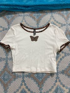 h&m crop top