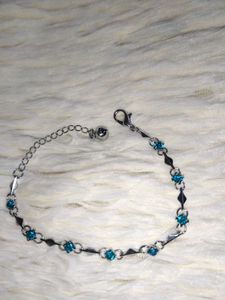 Teal Gem Bracelet